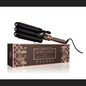 Amost Famous Professional Wave Away Triple Barrel Curling Iron